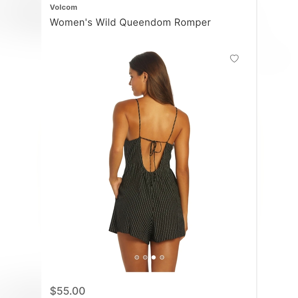 ⚡ NWT ⚡ Volcom Wild Queendom Romper